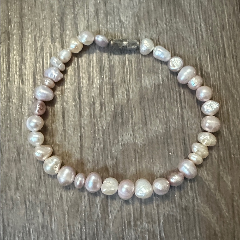 Freshwater Baroque Pearl Bracelet, 7 inches